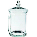 Royal Family Apothecary Jar. Premium Glassware.